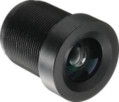 6mm CCTV kameros objektyvas 1080P F2.0 FPV plataus kampo apsaugos kameros objektyvas M12 sriegio skersmuo IP kameros panoraminei juoda