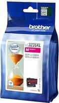 Brother LC-3235XLM Magenta 5000 puslapių rašalo kasetė LC-3235XLM, Magenta, DCP-J1100DW, MFC-J1300DW, rašalinė, didelis (XL) našumas, 5000 puslapių