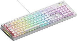 Glorious Gaming GMMK 3: Mechaninis skonis, 100 % pilno dydžio, modulinė apšvietimo sistema, dvigubo apšvietimo-PBT įtaisai, aliuminio skalterio plokštė, karštas keitimas (3/5 kontaktų), amerikietiška QWERTY - Weiß