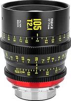 MEKE 105 mm T2.1 viso kadro rankinio fokusavimo kino objektyvas, suderinamas su "Arri PL-Mount" kino kameromis