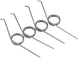 Torsioninė spyruoklė 5 vnt / partija Wheelie Bin Reguliuojamas 3 ritės 0,7 mm nerūdijančio plieno 304 vielos 135 laipsnių sukimo spyruoklė