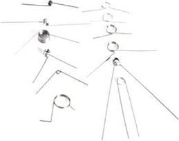 Torsioninė spyruoklė, "pasidaryk pats" mechaninio remonto vielos skersmuo 0,4 mm, mini nerūdijančio plieno sukimo spyruoklė (NO20)