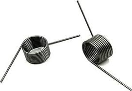 Torsioninė spyruoklė, 10 V formos spyruoklių pakuotė, 0,4 vielos skersmens sukimo spyruoklė, maža sukimo spyruoklė, spyruoklė į plauką, 9 ratai 90 laipsnių, 5 x 0,4 mm (spalva: 9 ratai 180 laipsnių, dydis: 4 x 0,4 mm)