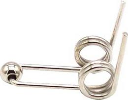 Torsioninės spyruoklės, 4 vnt. Perm Rod priedai, Torsioninė spyruoklinė viela, Dia 3mm, spyruoklinis plienas, Heavy Duty, Dvigubas 1.2 x 28 mm (Spalva: kaip parodyta paveikslėlyje, Dydis: 1.2x24mm)