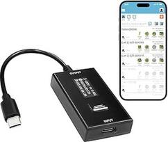 Typ-C Auto Reboot, Messung, automatisches Power-Reset-Gerät bei Verbindungsfehler, App-kompatibel, Router-Rebooter, PING-Überwachung, Webcam oder Netzwerkgeräte.