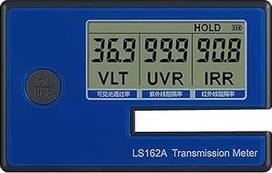 UV matuoklis Nešiojamasis langų plėvelės pralaidumo matuoklis su 1400 nm IR slopinimu, UV blokavimo laipsniu, matomos šviesos pralaidumu 162A Greitas matavimo greitis