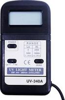 UV matuoklis, 0-1999uW/cm2.2000-19990uW/cm2, 290-390nm (UVA, UVB), UV šviesos matuoklis UV-340A, kalibruoti rodmenys