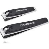 Tweezerman Stainless Steel Nail Clipper nagų priežiūros rinkinys (2 x nagų žirklutės) - 1 vnt.