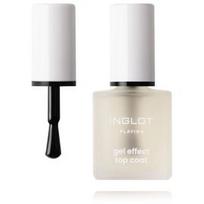 Inglot Playinn Gel Effect Top Coat viršutinis nagų lako sluoksnis su gelio efektu - 15 ml.