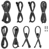 CableMod C-Series Pro ModMesh Cable Set for Corsair RMx SHIFT, 2x 12V-2x6, Carbon CM-PCSS-16X2KIT-NKC-R-SS