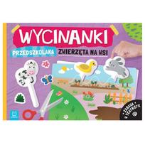 Aksjomat iškarpėlių knygelė ikimokyklinukams „Kaimo gyvūnai. Žaidimas teatre“ KS1002