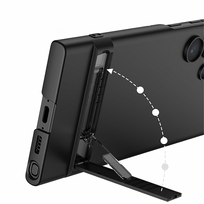 Apsauginis dėklas su stoveliu Samsung Galaxy S24 Ultra – juodas
