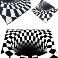 Kilimas su 3D iliuzijos efektu