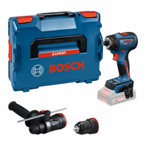 BOSCH EXPERT EXSR18V-90FC gręžtuvas - suktuvas + 2 adapteriai SOLO L-Boxx