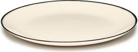 Serax Pietų lėkštės Dé 1, 28 cm, juodai baltos, 2 vnt.