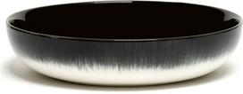 Serax Lėkštės giliosios Dé B, 18,5 cm, juodai baltos, 2 vnt.
