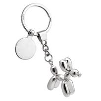 Raktų pakabukas "Balloon dog" (su galimybe išgraviruoti už papildomą kainą)