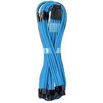 CableMod RT-Series Pro ModMesh Cable for ASUS/Seasonic RT, 12VHPWR to 3x PCIe 8-pin, Light Blue CM-PRTS-16P3-N60KLB-5PC-R