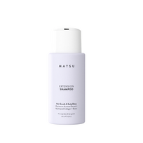 Matsu Extension Fast Hair Growth & Scalp Detox detoksikuojantis galvos odos ir plaukų šampūnas, 350 ml.