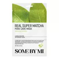 SOME BY MI Real Super Matcha Pore Care Mask lakštinė veido kaukė su žaliąja arbata 20 g