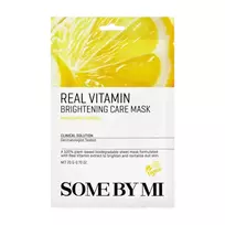 SOME BY MI Real Vitamin Brightening Care Mask skaistinanti lakštinė veido kaukė su vitaminu C 20 g