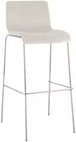 Baro kėdė „Hover“: smaragdo žalia, 4 kojelės, chromas