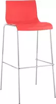 Baro kėdė "Hoover" chromuotas 4 pėdų rėmas