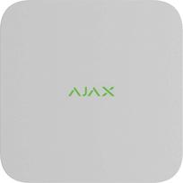 Ajax NVR ~ AJAX 8MP IP NVR 8 kanāli 100Mbps HDDx1