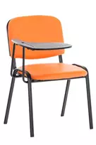 "Ken" kėdė su atlenkiamu staliuku, odos imitacija