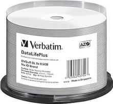 "Verbatim DVD+R DL 8x" - tušti DVD diskai (DVD+R DL, su vija)