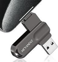 128GB USB atmintinė "iPhone", MFi sertifikuota išorinė saugykla nuotraukoms ir vaizdo įrašams, be programėlės, "3-in-1" atmintinė "iPhone"/"iPad"/"Android"/"Mac/PC".