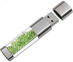 16GB 32GB 64GB Naujas juvelyrinių dirbinių kristalų USB 3.0 Flash diskas, vandeniui atsparus smūgiams Super greitis U diskas, skaidrus atminties lazdelės rašiklis Išorinė saugykla Rhinestone dovana gimtadienio dovanoms, Kalėdų dovanos, vestuvių dovanos