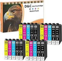 20 D&C rašalo kasečių rinkinys, suderinamas su Epson T-611 T-612 T-613 T-614 Stylus D-68 D-68 D-68 D-88 D-88 DX-3800 DX-3850 DX-3850 DX-4200 DX-4250 DX-4800 DX-4800 DX-4800 DX-4800 DX-4800 DX-4800 DX-4800 DX-4800 4850 DX-4850