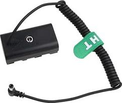 DC Barrel to NP-F970 F750 F550 Dummy Battery Power for Sony Atomos Shinobi Shogun Inferno Ninja Monitor, LED Light