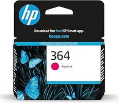 HP 364 originali purpurinės spalvos rašalo kasetė, skirta "HP Deskjet", "HP Officejet", "HP Photosmart