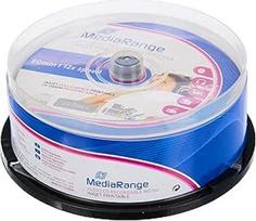 MediaRange Audio Music CD R 700MB 80 minučių Balti rašaliniu spausdintuvu spausdinami 25 diskai