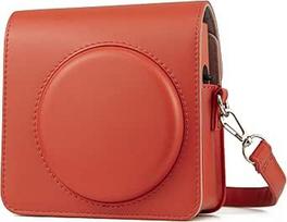 Rieibi Square SQ1 Tasche, Apsauginė rankinė Fujifilm Instax Square SQ1 Sofortbildkamera, kompaktinė rankinė su verstellbarem Schultergurt, oranžinė, Kameratasche