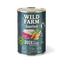 Wild Farm Superfood Duck 400 g pašaro šunims be grūdų