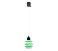 LED liustra ant laido CACTUS LED/3W/230V 3000K juoda/žalia