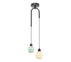 Pakabinamas LED šviestuvas ant laido CACTUS LED/6W/230V 3000K žalia/balta