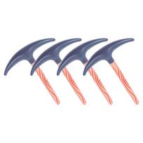 4 vnt. Vaikų vakarėlio pripučiami kirtiklio žaislai Pripūtimo įrankis Helovino Gimtadienio Kostiumo Cosplay Aksesuarai PVC Interaktyvus Šeimos 55.00X45.00X4.00CM