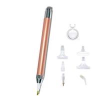 with Multifunctional Tips LED Diamond Painting Pen DIY Craft Embroidery Clip On Diamond Art Pen Replacement Pen Heads
