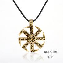 Viking Jewelry Norse Pendant Mens Slavic Amulet Alloy Necklace