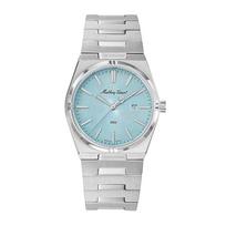 Mathey-Tissot Zeus Stainless Steel Blue Dial Quartz D118SK Women's Watch mėlyna