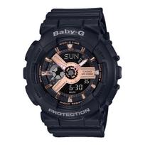 CASIO BABY-G Moteriškas sportiškas dvigubo ekrano laikrodis