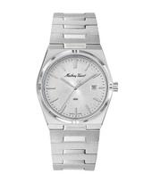 Mathey-Tissot Zeus Stainless Steel Silver Dial Quartz D118AS Women's Watch sidabras