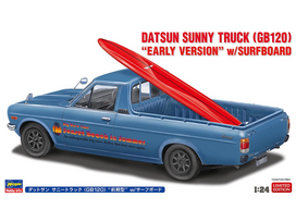 Hasegawa - Datsun Sunny Truck (GB120) "Early Version" w/Surfboard, 1/24, 20778