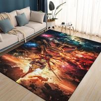 3D Žygis į Titanus Animacinis Erenas Mikasa Anime Kilimas Svetainės Miegamojo Namų Sofos Dekoras, Vaikų Žaidimų Neslystantis Grindų Kilimėlis 40x60cm( 15x23in )