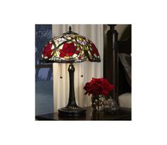 Elstead QZ-LARISSA-TL - Tiffany stiliaus stalinis šviestuvas LARISSA 2xE27/60W/230V