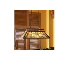 Elstead QZ-INGLENOOK-ISLE - Pakabinamas šviestuvas ant grandinės Tiffany INGLENOOK 3xE27/100W/230V
